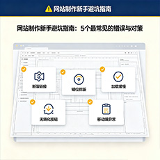 延庆建站-网站制作新手避坑指南：5个最常见的错误与对策
